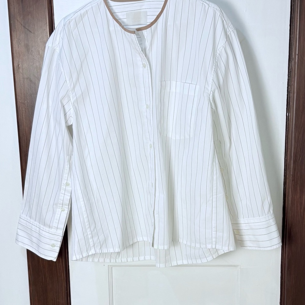 Citizens Of Humanity White Striped Top